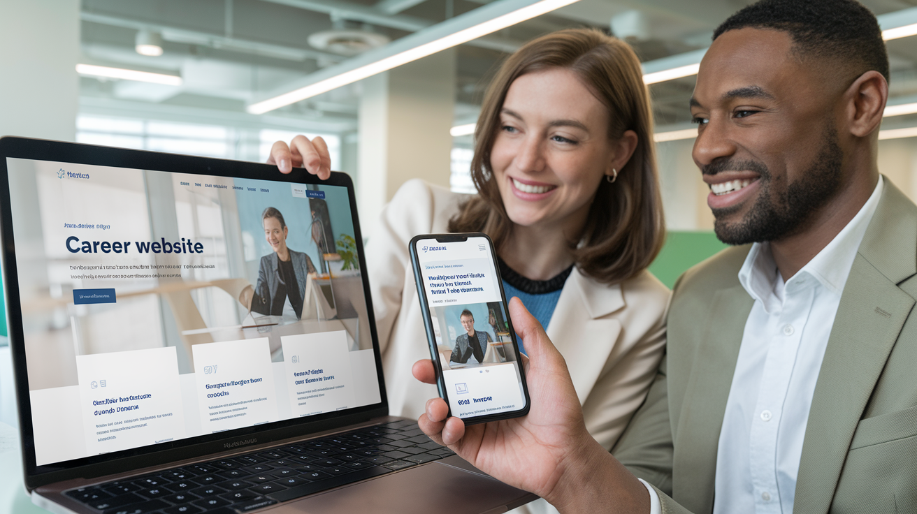 Our career sites help you